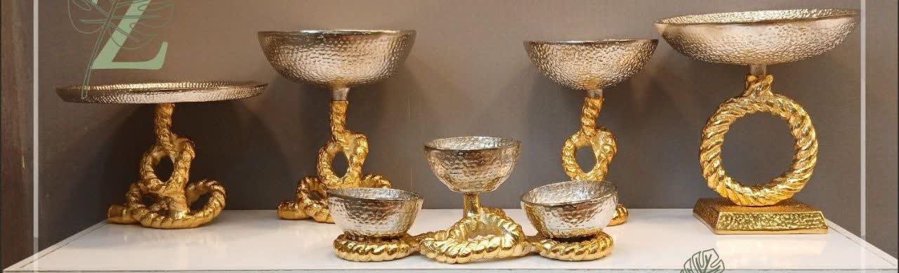 ست پذیرایی آلومینیومی مدل ریسمان