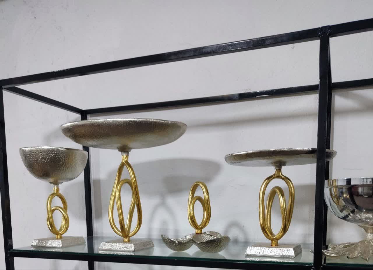 ست پذیرایی لاکچری آلومینیومی مدل زنجیری