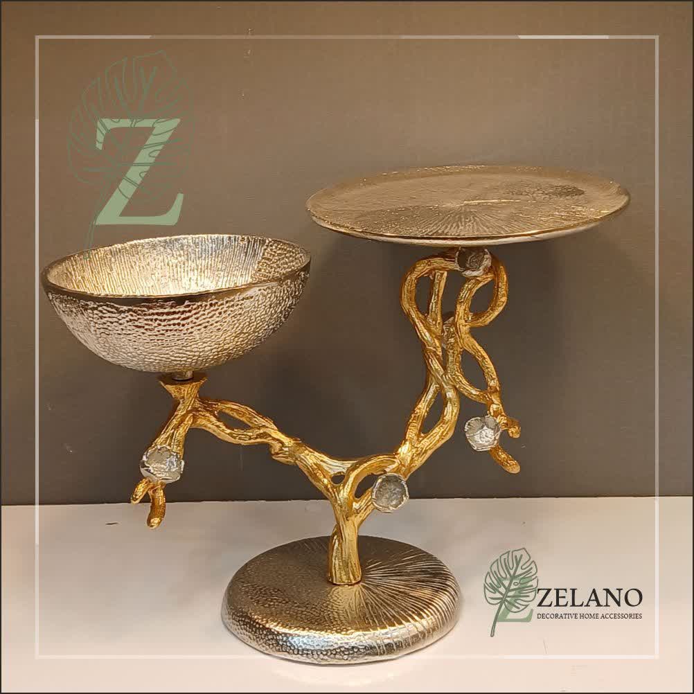 ست پذیرایی چند تکه آلومینیومی مدل بلوط