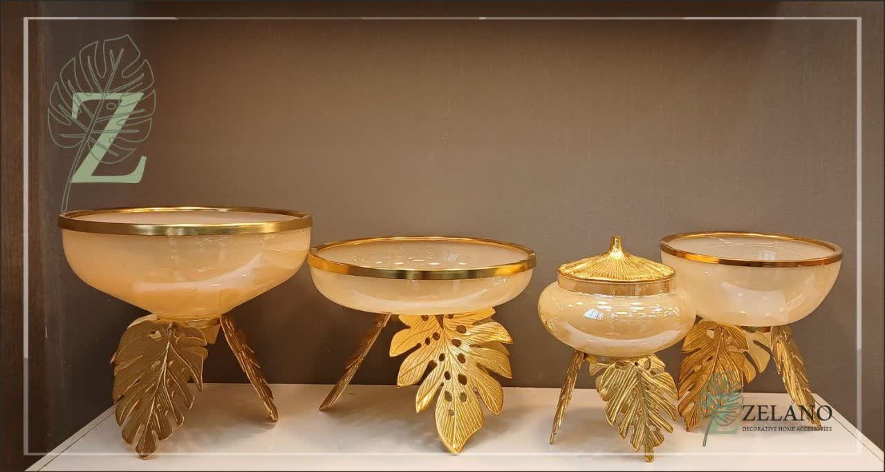 ست پذیرایی ترکیب آلومینیوم و بلور