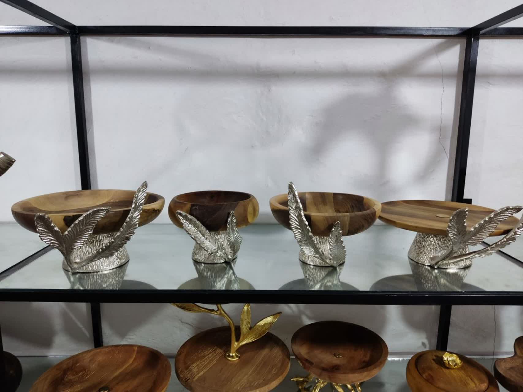 ست پذیرایی ترکیب چوبی و آلومینیوم